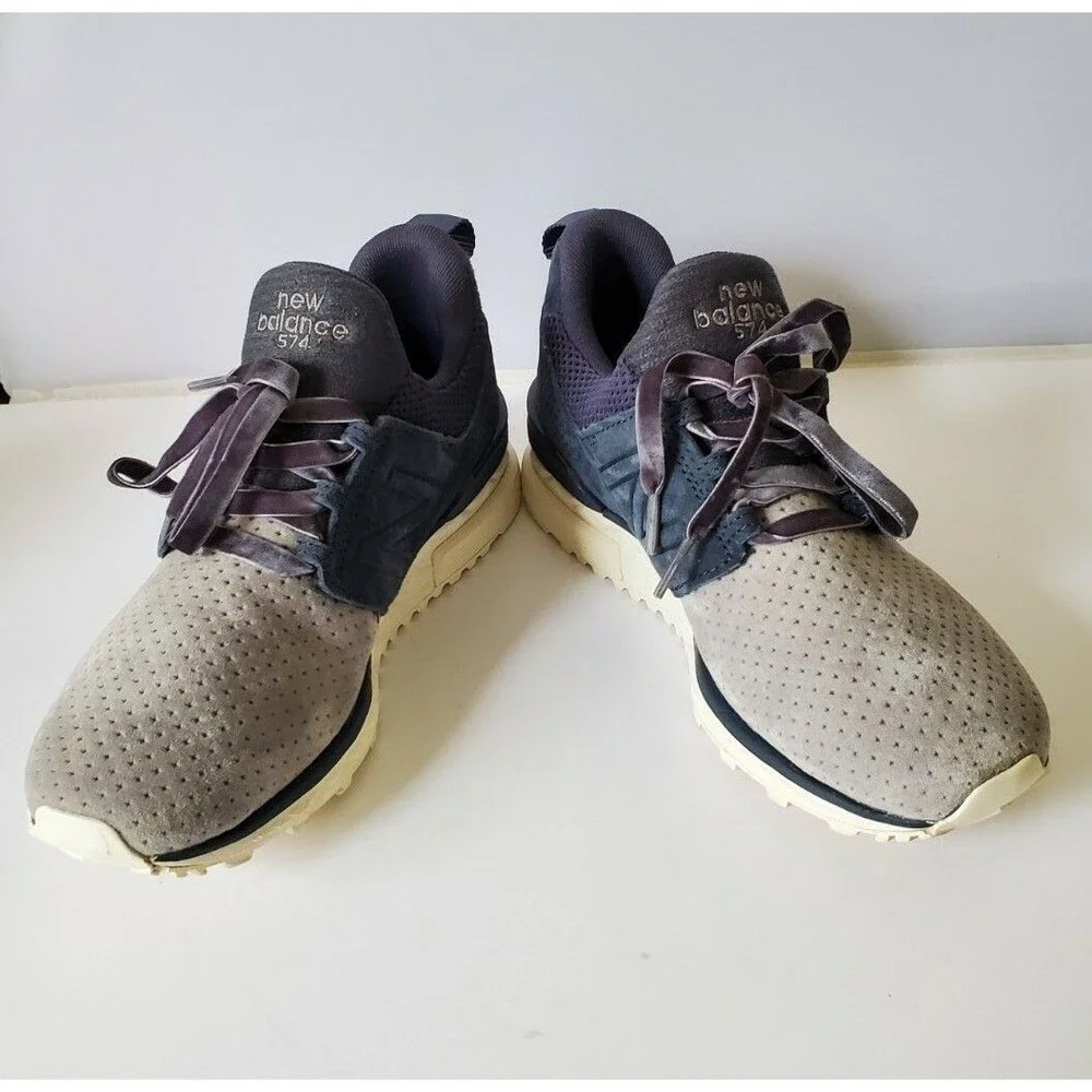 New Balance 574 Thunder Grey WS574DUO Women’s 6.5 Us 4.5 Euro 37 Fresh foam